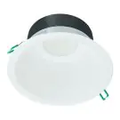 Philips Downlight LED Coreline DN142B Aluminium Bianca 9.8W 1200lm 60D - 840 Bianco Freddo | Ritaglio 155mm - IP54 - Bianca Riflettore