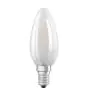 Osram Classic LED E14 Candela Ghiaccio 3.3W 250lm - 827 Bianco Molto Caldo | Dimmerabile - Sostitutiva 25W