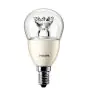 Philips MASTER LED Lustre E14 Sferica Corona Chiara 6W 470lm - 822-827 Dim to Warm | Dimmerabile - Sostitutiva 40W