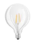 Ledvance Classic LED E27 Globe Filamento Chiara 4W 470lm - 827 Bianco Molto Caldo | Sostitua 40W