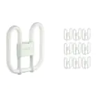 Confezione Multipack 10x Philips MASTER PL-Q 28W - 830 Luce Calda | 4 Pin