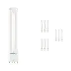 Confezione Multipack 10x Ledvance Dulux-L LED 8W - 830 Luce Calda -  | Sostitutiva 18W